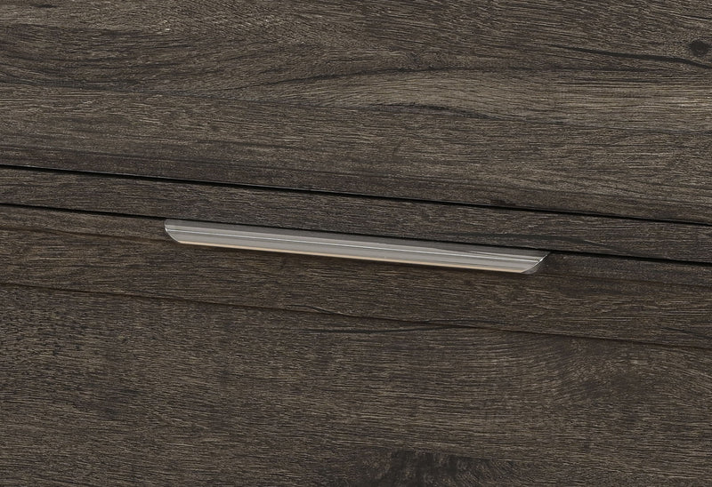 Mariah - 5 Piece Queen Bedroom Set (Bed, Dresser & Mirror, Nightstand, Chest) - Dark Brown