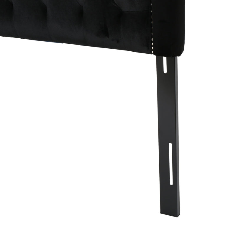 Kaarina - Contemporary Tufted Fabric Headboard