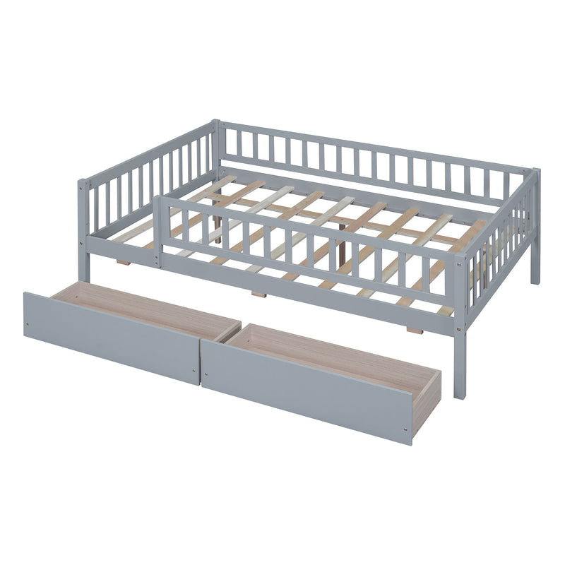 Multifunctional Wooden Daybed Bed