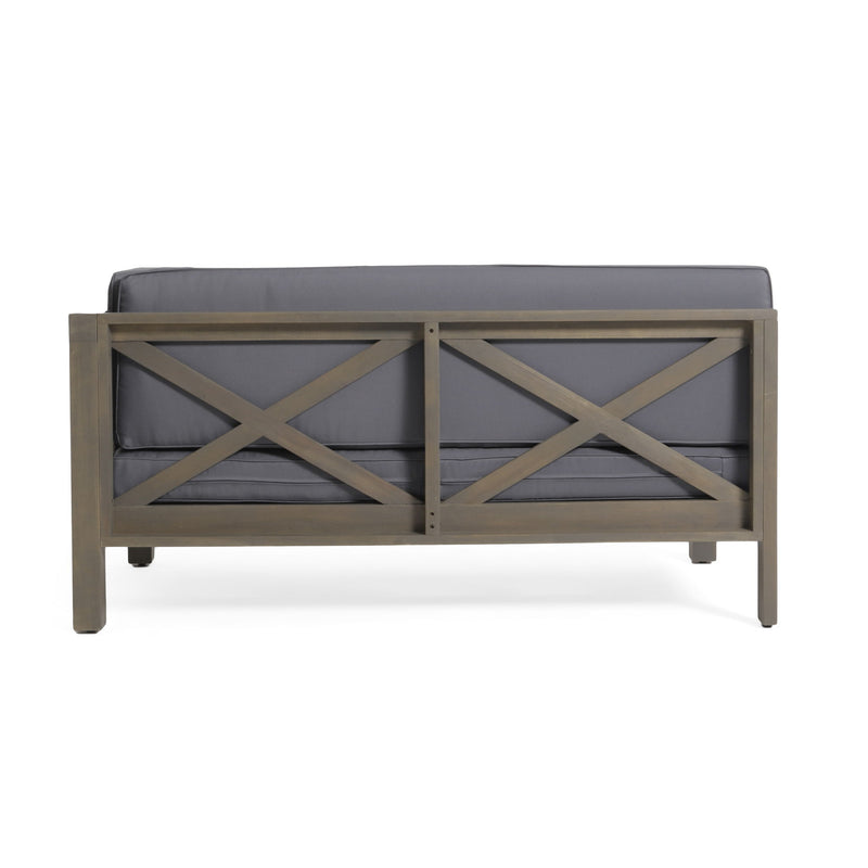 Brava - X Back Corner Bench