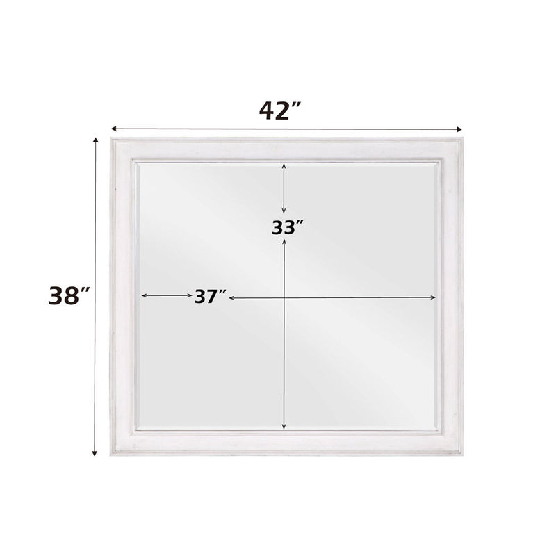 Katia - Mirror - Rustic Gray & Weathered White