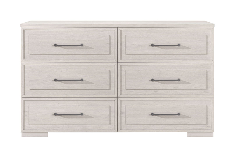 Clara - 5 Piece Full Bedroom Set (Bed, Dresser & Mirror, Nightstand, Chest) - Beige