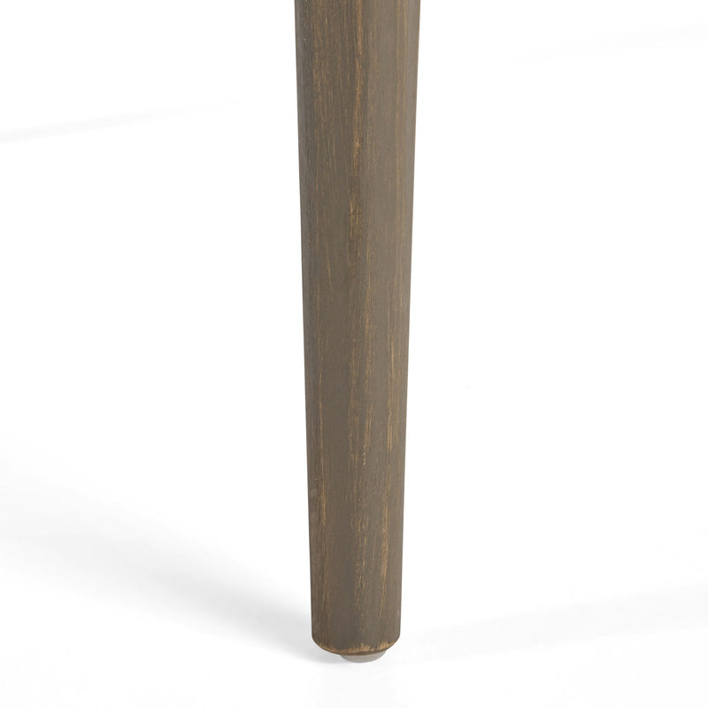 Modern Indoor Square Acacia Wood Dining Table With Toothpick Leg Design