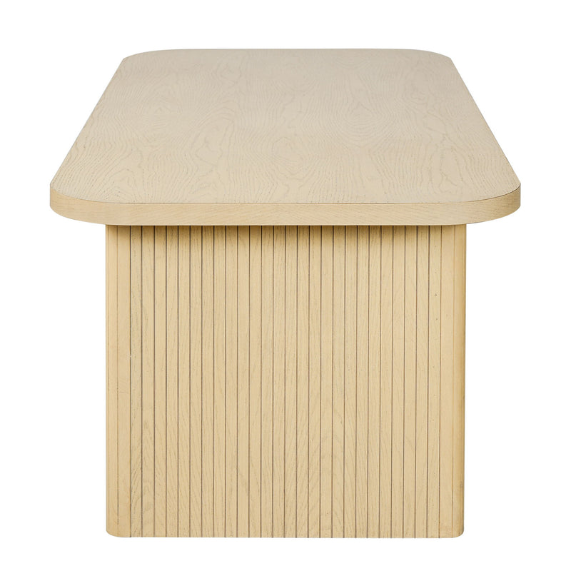 Rectangular, Indoor Dining Table - Natural