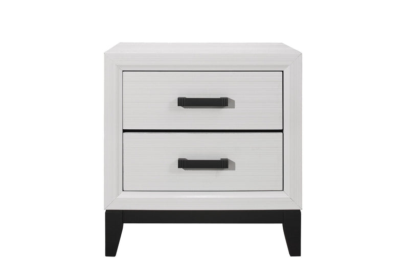 Kate - 4 Piece King Bedroom Set (King Bed, Dresser, Mirror And Nightstand) - White