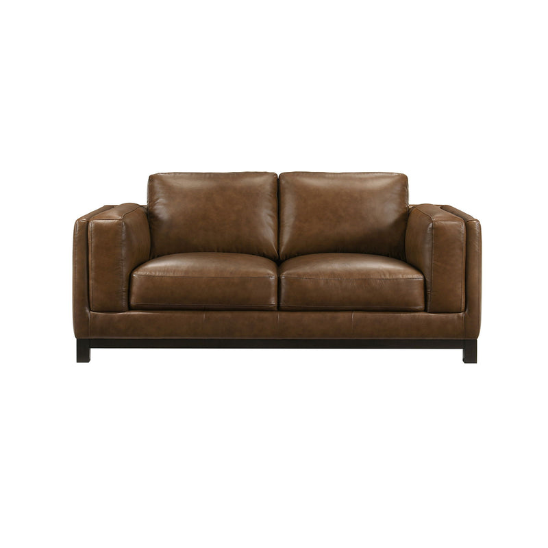 Sayer - Loveseat - Brown