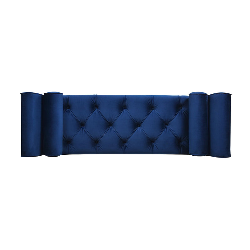 Alma - Tufted Flared Arm Entryway Bench