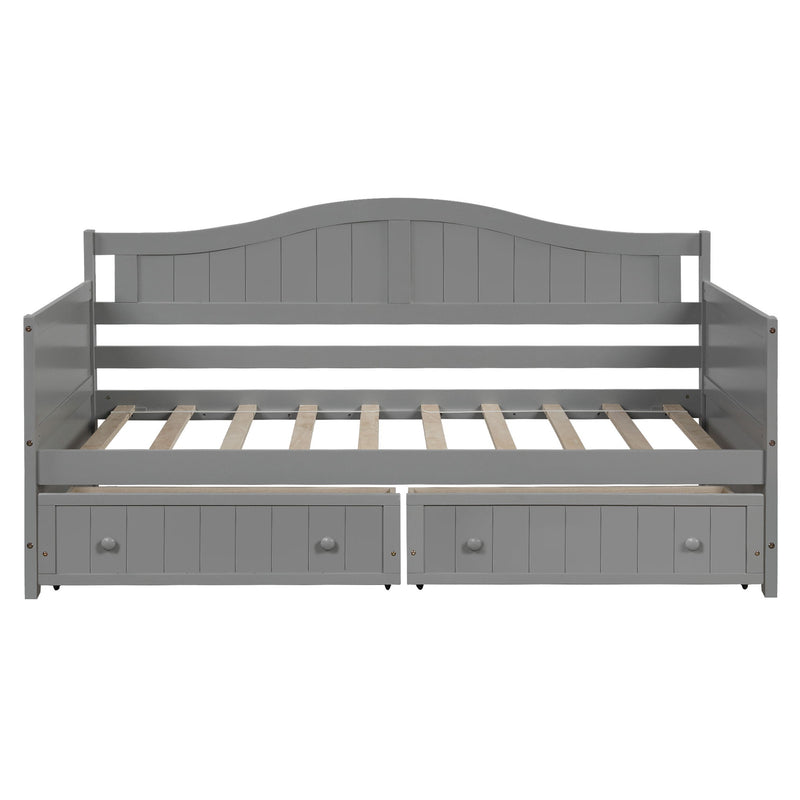 Wooden Daybed, Sofa Bed, No Box Spring Needed