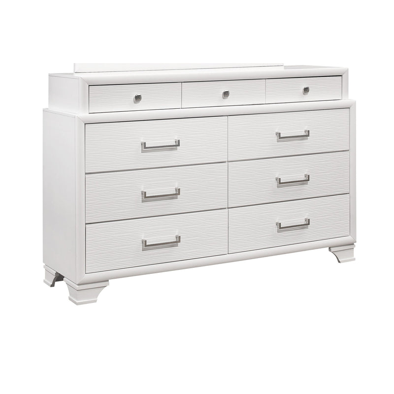 Civic - 5 Piece Storage Bedroom Set With Bookcase Headboard