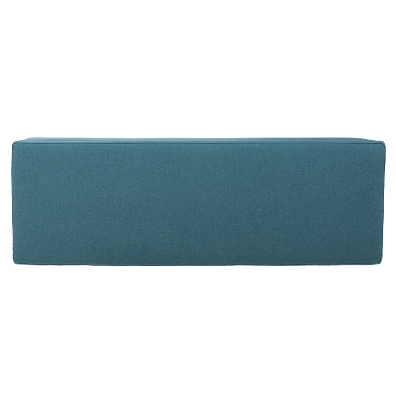 Contemporary Storage Ottoman Bench With Upholstery