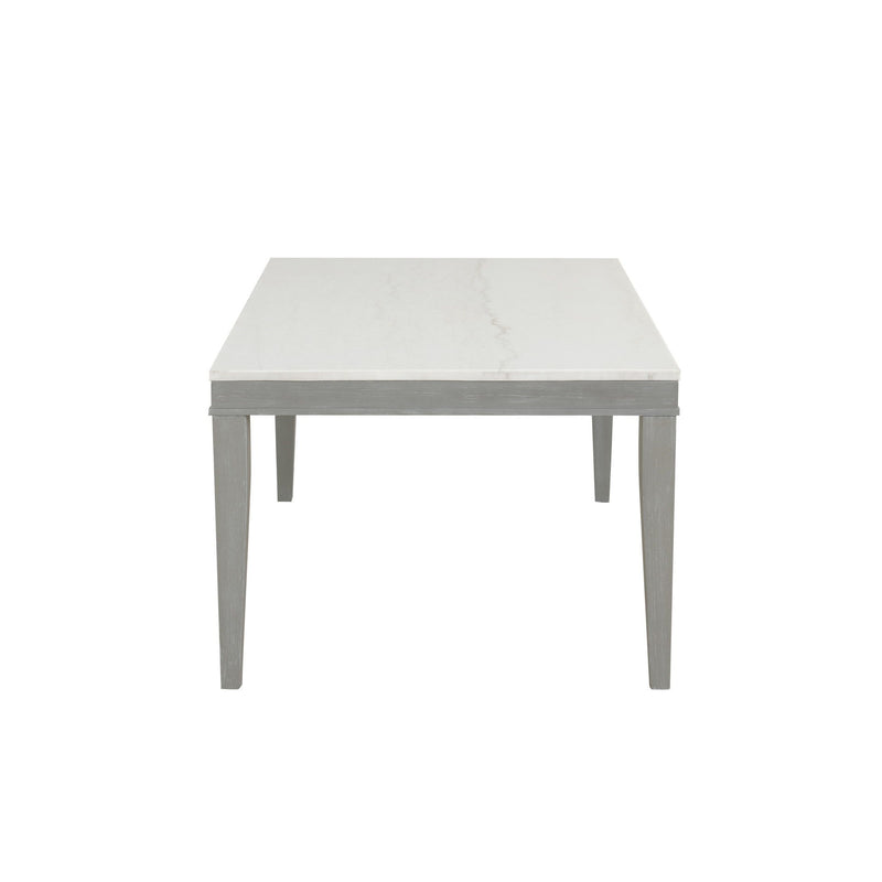 Essence - 70" Rectangle Dining Table With Marble Top