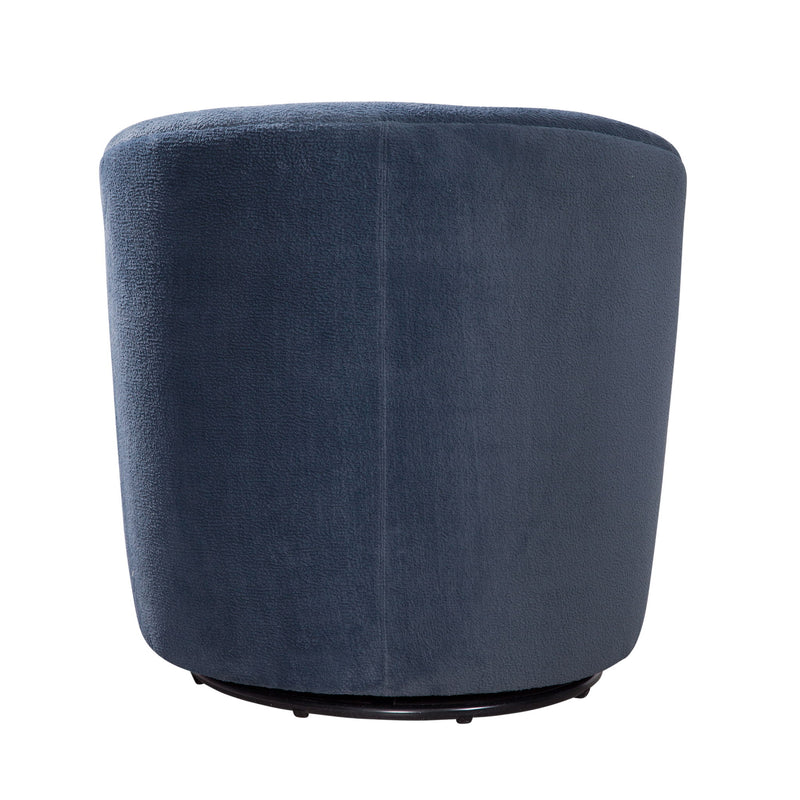 Oaklynn - Barrel Style Swivel Accent Chair