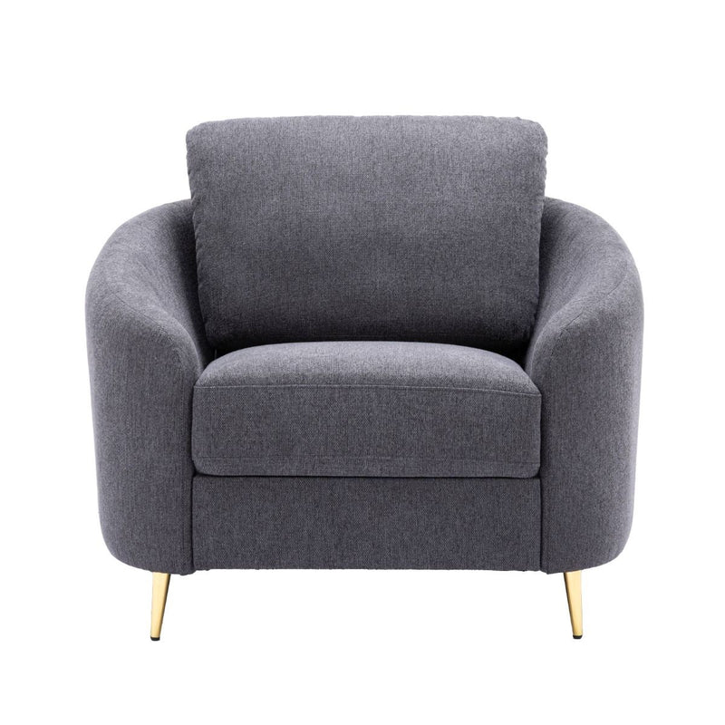 Yuina - Chair - Gray Linen