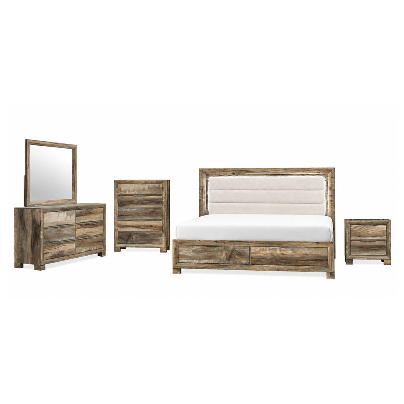 Cllisie - Bed With Padded Headboard