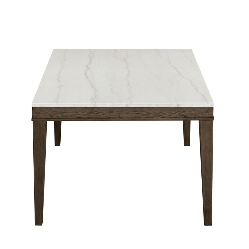 Essence - 70" Rectangle Dining Table With Marble Top