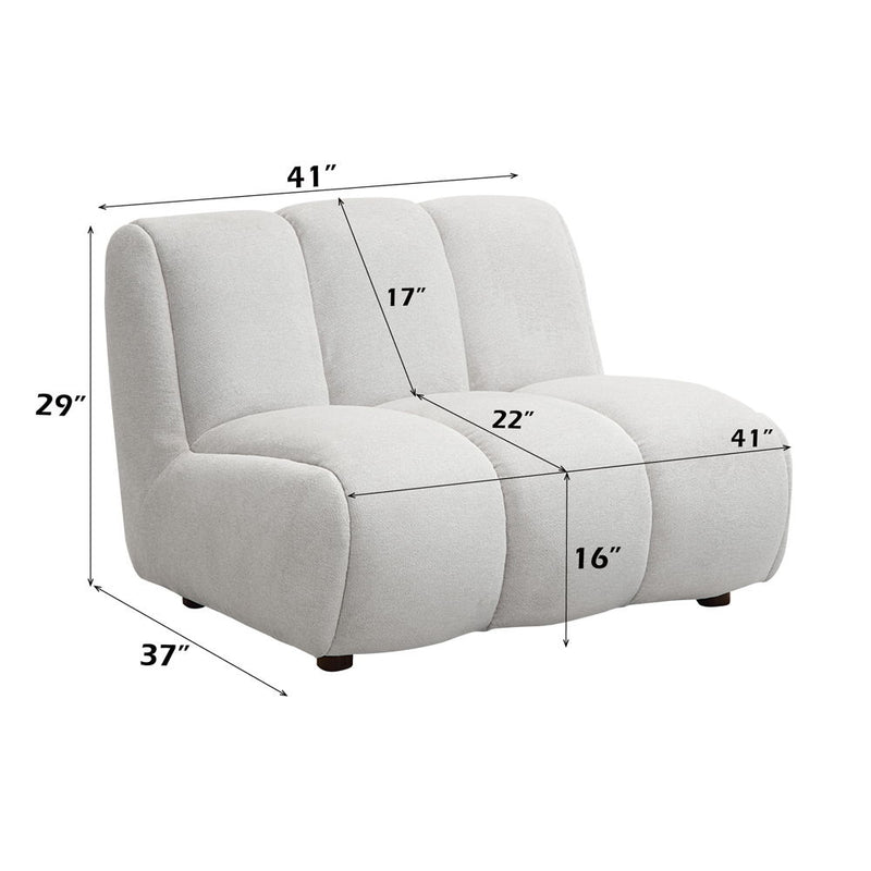 Manilla - Chair - Ivory White Linen