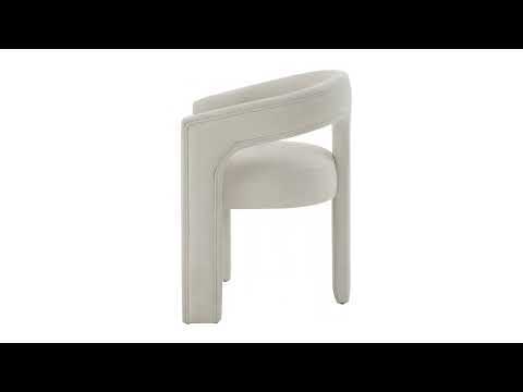 Leonardo - Arm Chair (Set of 2) - Brown Linen