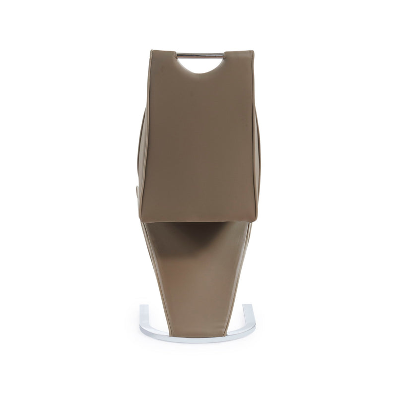 Tony - Dining Chairs (Set of 2) - Brown / Beige