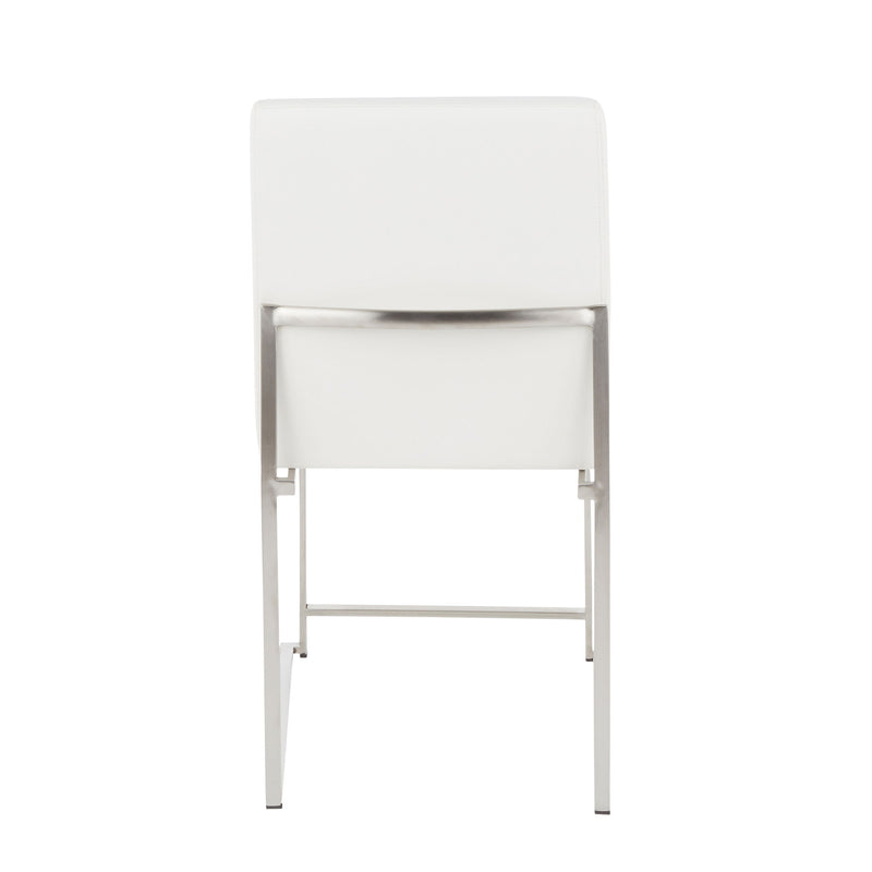 Fuji - Contemporary Modern Elegance High Back Dining Chair (Set of 2)