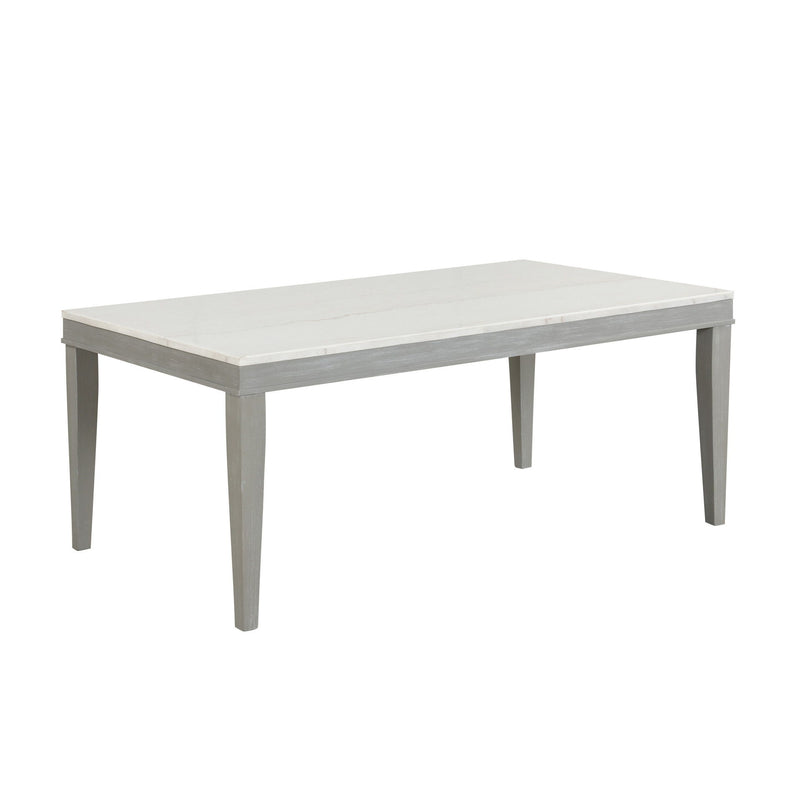 Essence - 70" Rectangle Dining Table With Marble Top