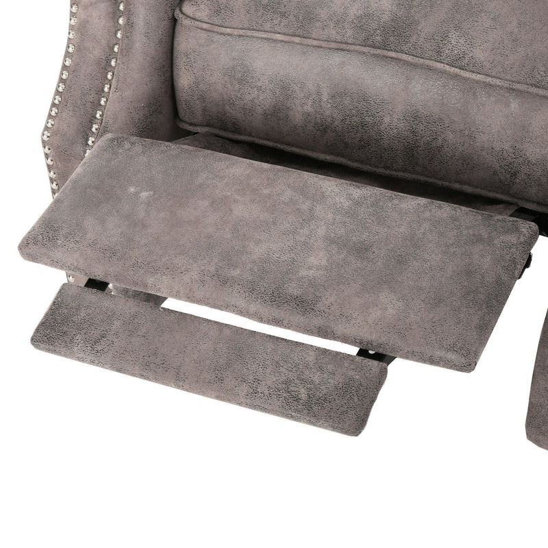Modern Manual Push Back Recliner Chair