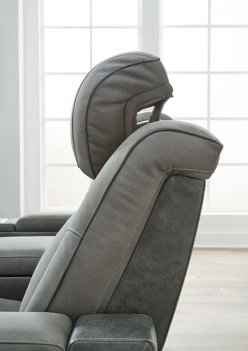Next-Gen Durapella - Power Recliner/Headrest - Slate