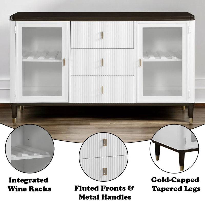 Carena - Server - White & Brown