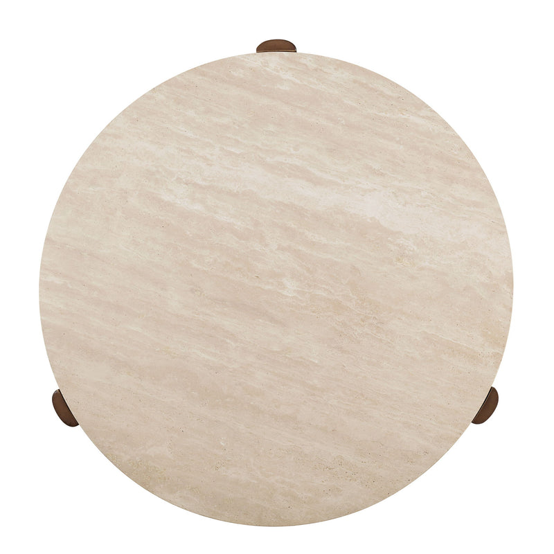 Leonardo - Coffee Table - Cream / Oak