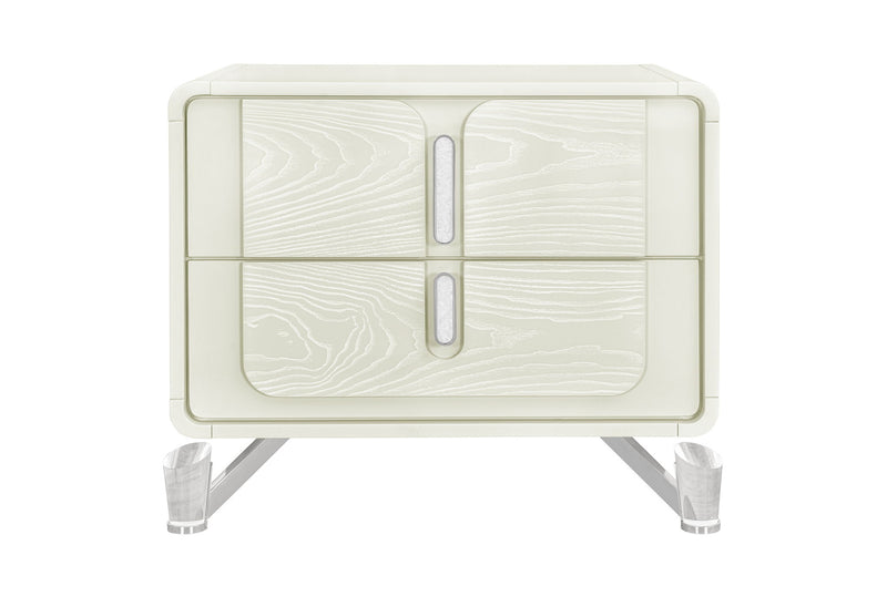 Lyra - 5 Piece King Bedroom Set - Beige