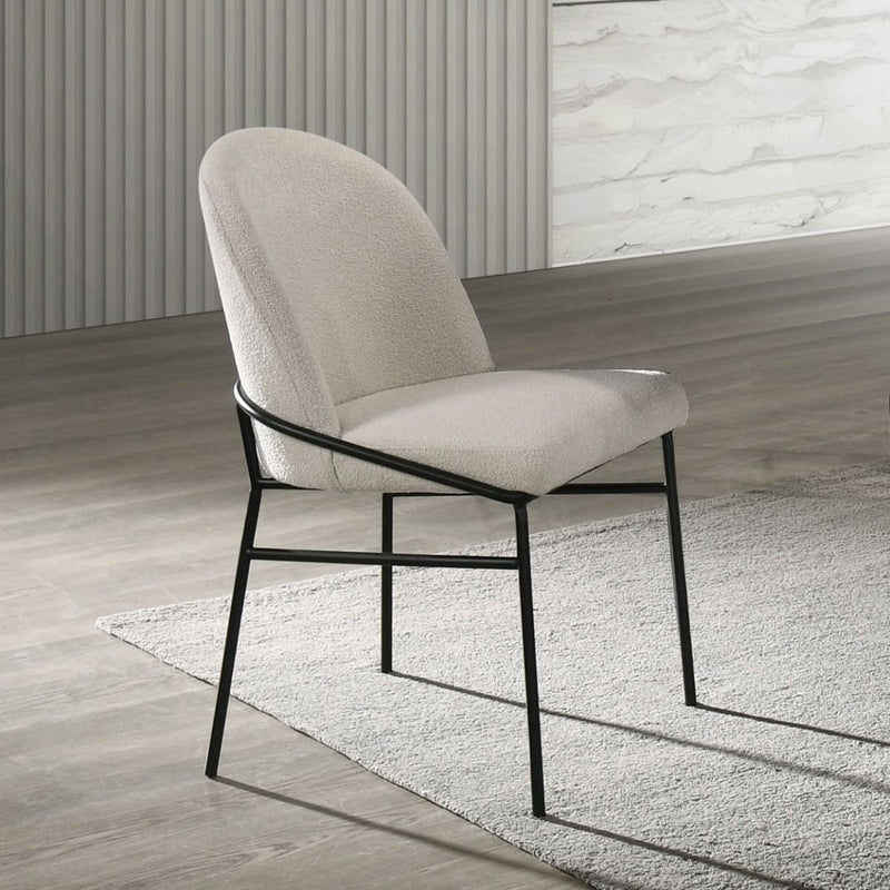 Lark - Silla auxiliar (juego de 2) - Blanca / Negra