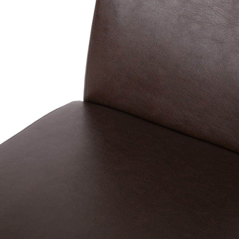 Contemporary Dining Chair With Rubberwood Legs (Set of 2)