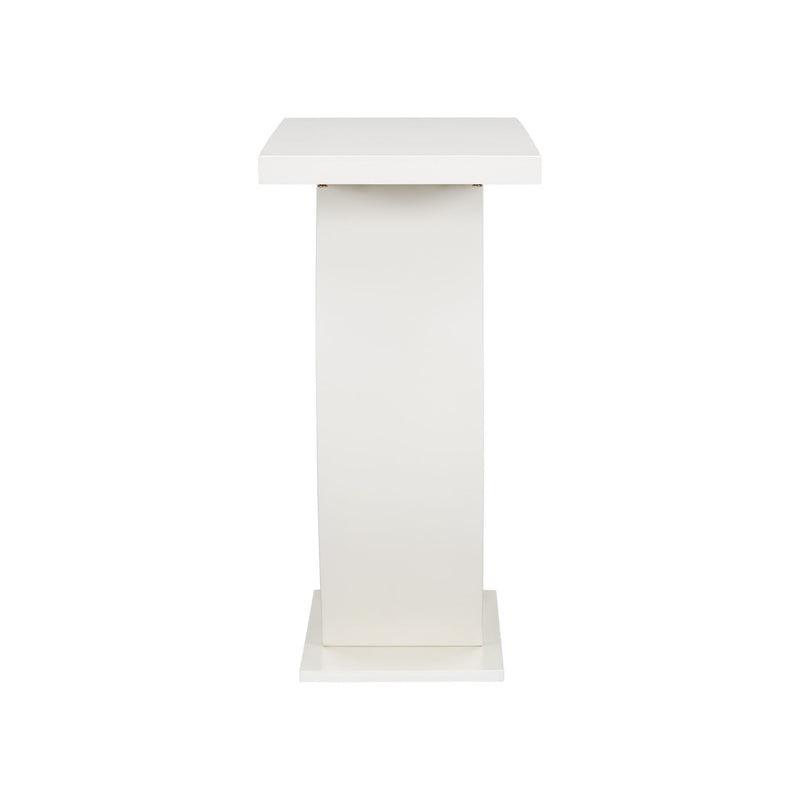 Console Table With Oval Base And Reinforced Bottom Plate