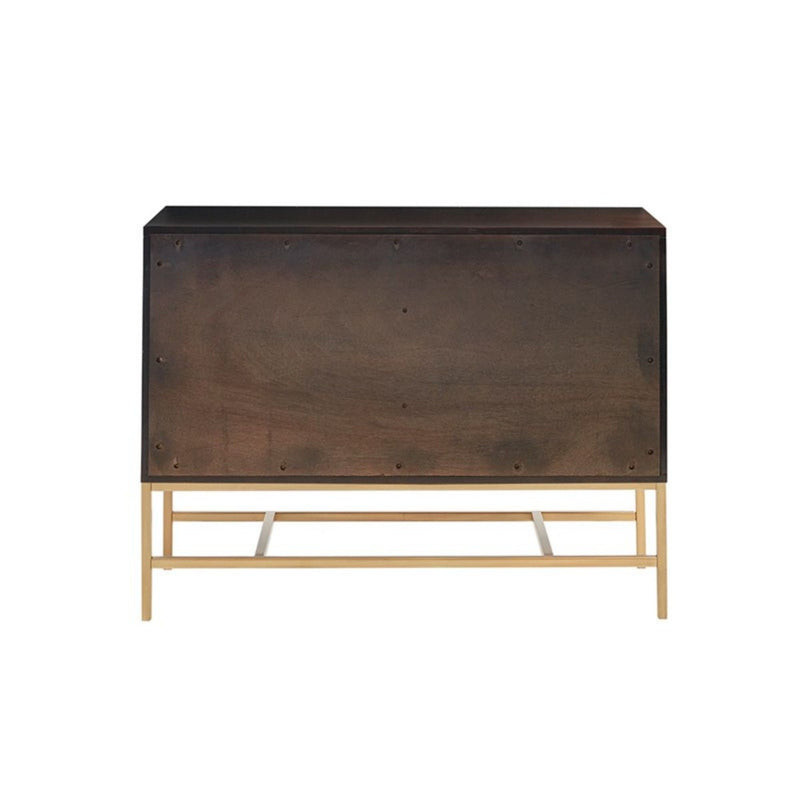 Accent Cabinet With Storage - Morocco / Gold