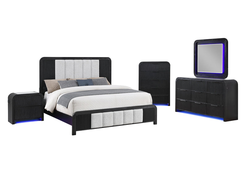 Beckett - 5 Piece Queen Bedroom Set - Black