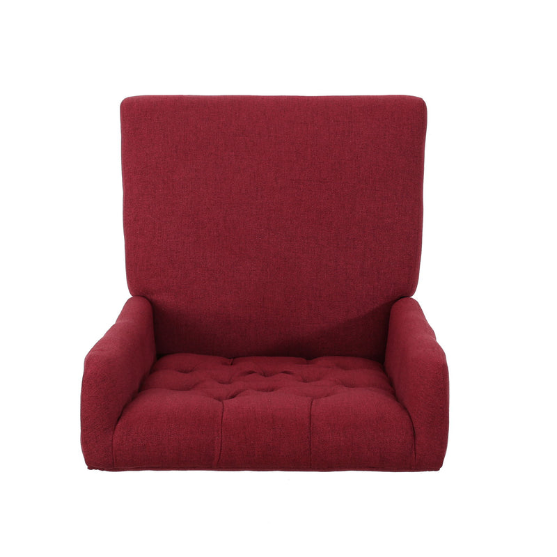 Sophisticated Tufted Dining Chair With High Back Design