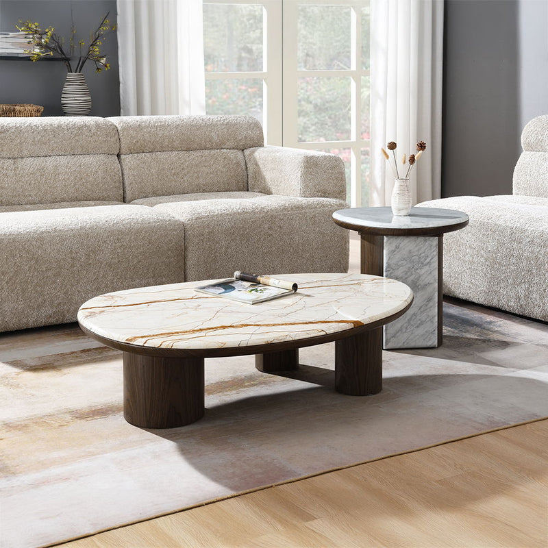 Haidar - Table With Marble Top