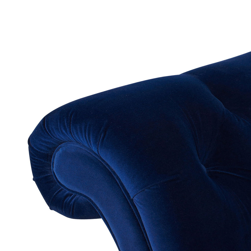Samuel - Tufted Roll Arm Chaise Lounge