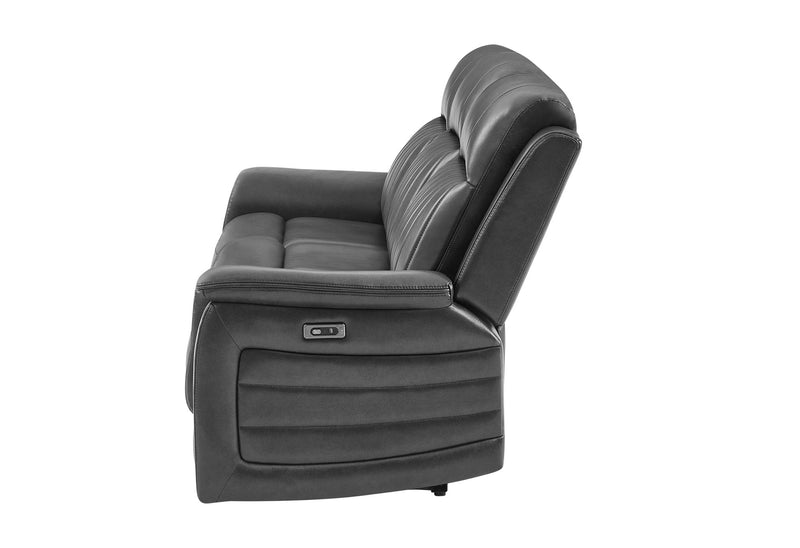 U8879 - 3 Piece Living Room Set (Sofa, Loveseat, Chair) - Charcoal