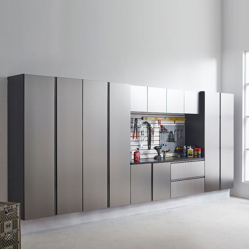 Nova Series - Drawer Wall Mounted Garage Cabinet - Dark Gray