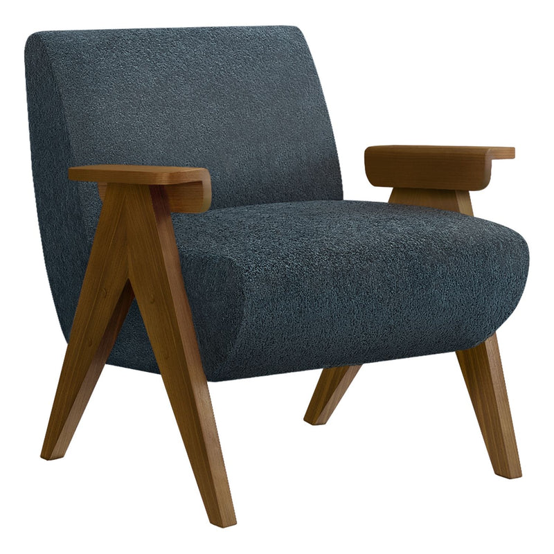 Accent Chair, Living Room & Bedroom Seating - Blue