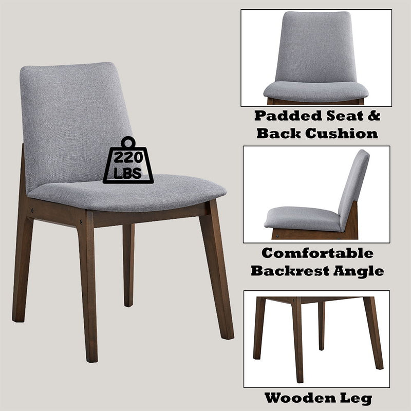 Kaela - Side Chair (Set of 2) - Walnut