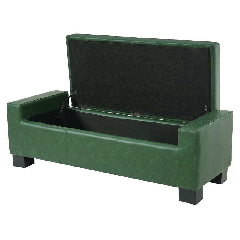 Tufted Storage Ottoman Bench