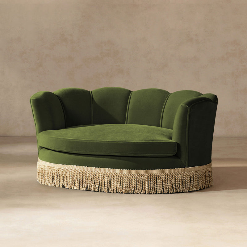 Clara - Scalloped Pet Sofa Bed
