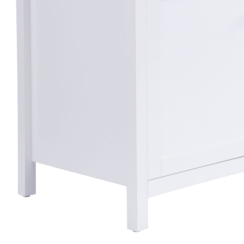 Bathroom Vanity Cabinet Only With Soft Closing Doors & Drawers, Adjustable Shelves - White