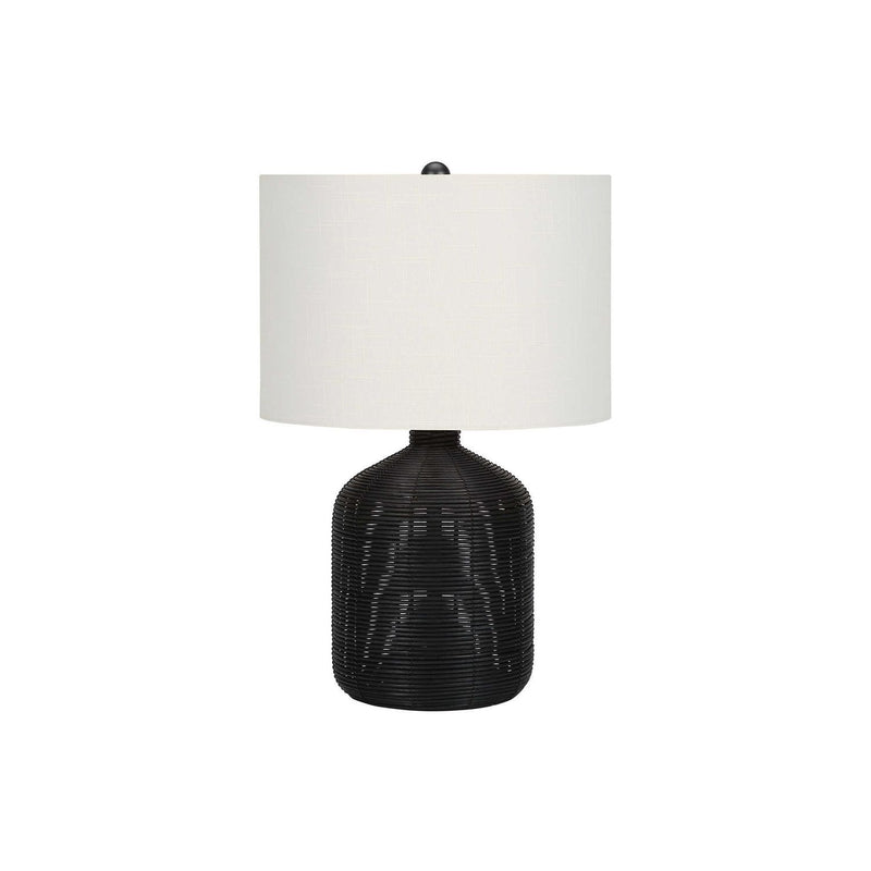Iluminación, Lámpara de Mesa, Ratán, Moderna