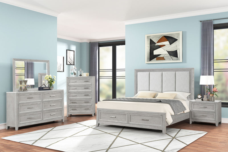 Fiona - Chest - Mist Gray