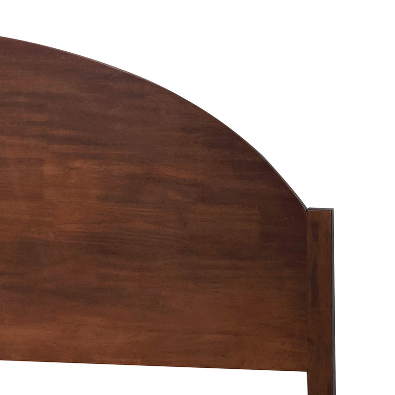 Rowland - 5/0 Queen Platform Bed Only - Walnut