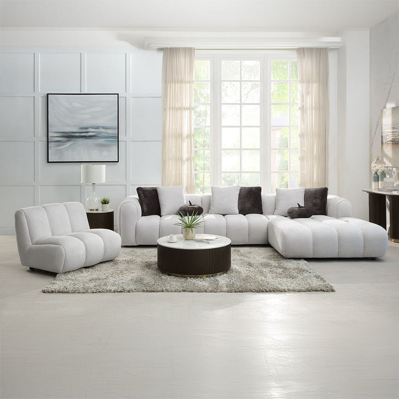 Manilla - Chair - Ivory White Linen