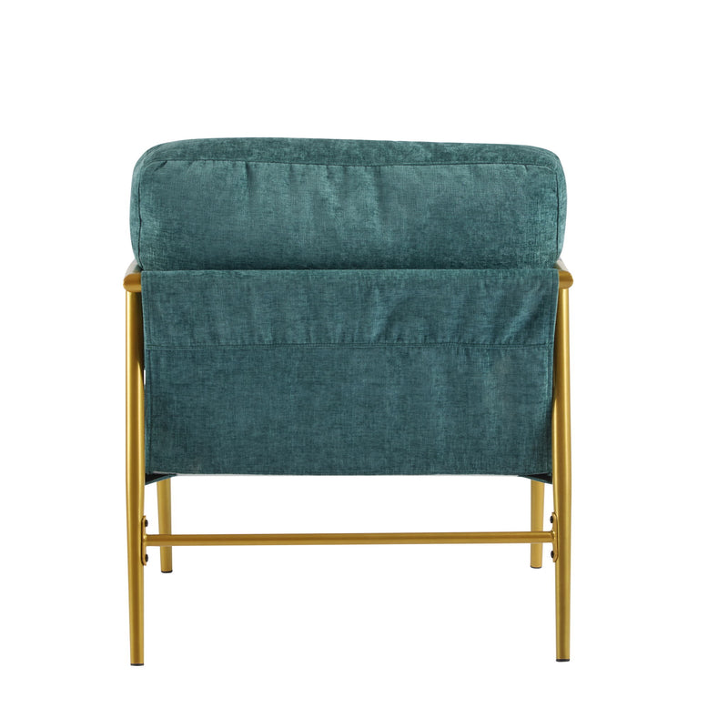 Modern Accent Chair With Cushions, Cozy Seating