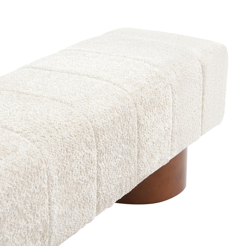 Modern Upholstered Dining Bench